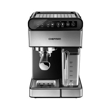 Chefman 15-Bar Pump Espresso Machine with Capacitive Touch Digital Control