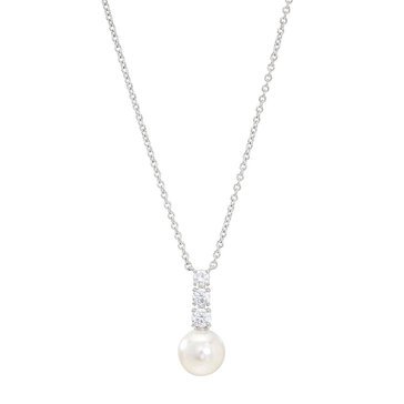 AVA Nadri Camila Pearl Drop Necklace