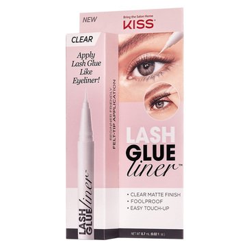 Kiss False Eyelash Glue and Eyeliner - Clear
