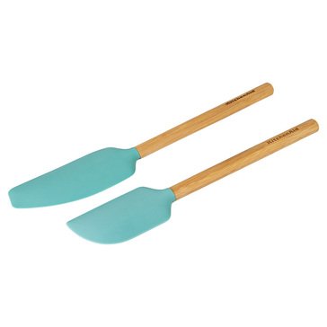 KitchenAid Bamboo 2-Piece Spatula Set