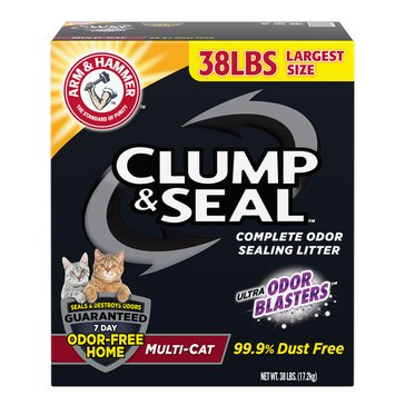 Arm & Hammer Clump Seal Multi-Cat Odor Blaster Cat Litter