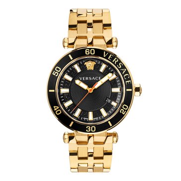 Versace Men's Greca Sport Stainless Steel Bracelet Watch