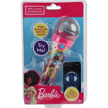 Barbie LED Lights Mp3 Microphone