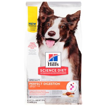 Hill's Science Diet Perfect Digestion Chicken Barley And Oats Dog Food