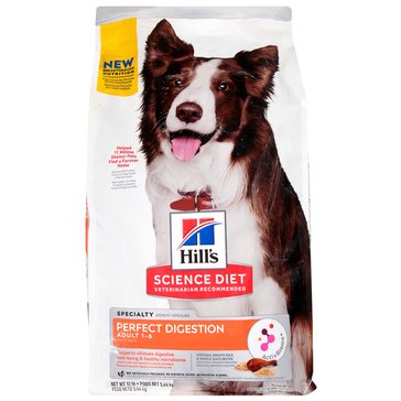 Hill's Science Diet Perfect Digestion Chicken Barley And Oats Dog Food