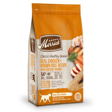 Merrick Classic Healthy Grains Chicken & Brown Rice with Ancient Grains Dog Food