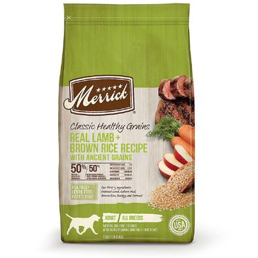 Merrick Classic Healthy Grains Lamb & Brown Rice with Ancient Grains Dog Food