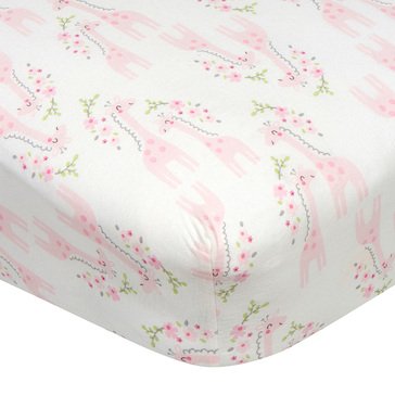 Gerber Baby Girl Fitted Crib Sheet Mommy and Me_D