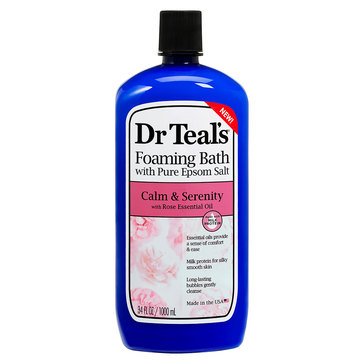 Dr. Teal's Milk And Rose Foaming Bath