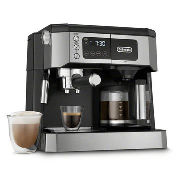 Delonghi Digital All-in-One Combination Coffee and Espresso with Manual Steam Wand