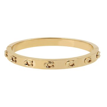 Coach Logo C Hinge Bangle