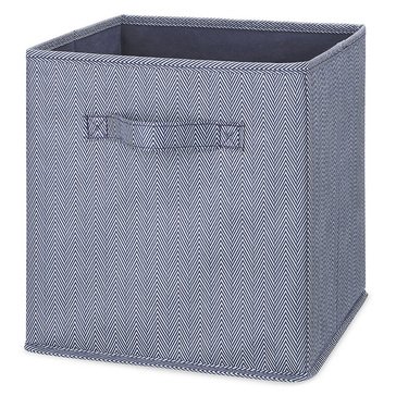 Whitmor Herringbone Fabric Storage Cube 