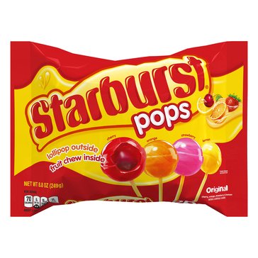 Starburst Original Pops, 8.8oz