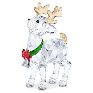 Swarovski Joyful Santas Reindeer Figurine