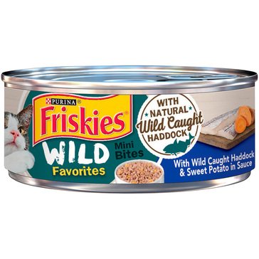 Friskies Wild Favorites Haddock & Sweet Potato Wet Cat Food