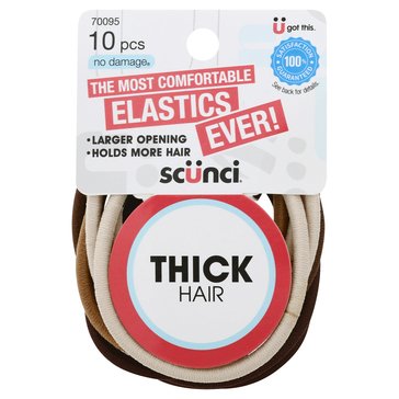 Scunci Thick Hair Elastics