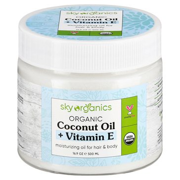 Sky Organics Organic Vitamin E Infused Coconut Oil