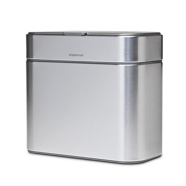 simplehuman Compost Caddy Brushed Stainless Steel