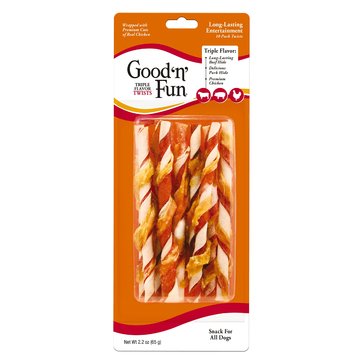 Good N Fun Triple Twists Dog Treats