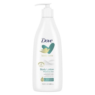 Dove Sensitive Care Cream Oil Body Lotion