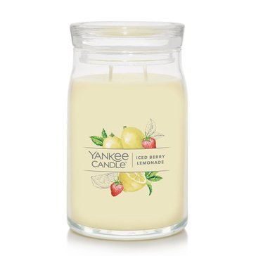 Yankee Candle Signature Iced Berry Lemonade Large Classic Jar 