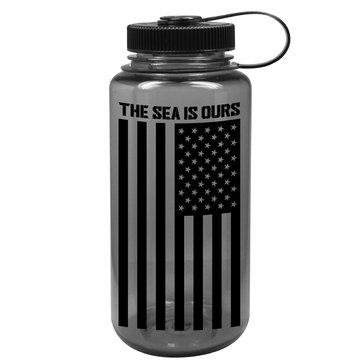 Nalgene The Sea is Ours Flag 32oz Wide Mouth Bottle