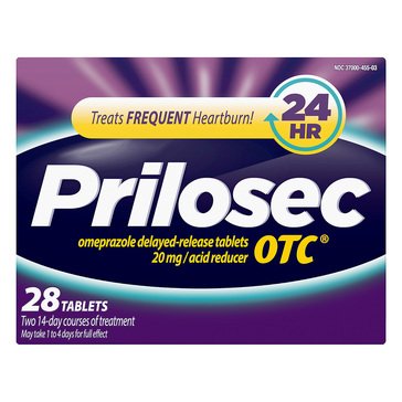 Prilosec OTC Acid Reducer Tablets, 28-count