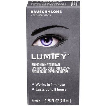 Lumify 8 Hour Redness Reliever Eye Drops, .25 fl oz