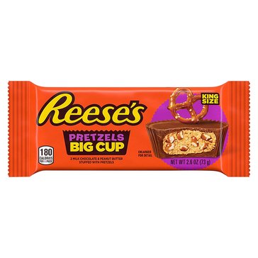 Reese's King Size Pretzels Big Cup, 2-piece