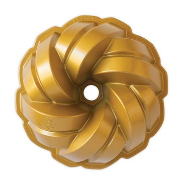 Nordicware 75th Anniversary Premier Gold Braided 12-Cup Bundt Pan