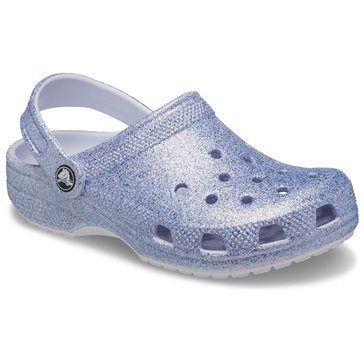 Crocs Toddler Girls' Classic Glitter Clog