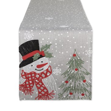 Holiday Snowman Table Runner