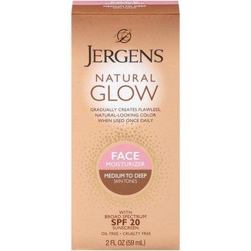 Jergens Glow Daily Moisturizer Sunscreen SPF21