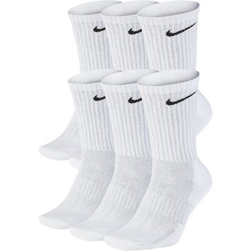 Nike Kids Everyday Cushioned Training Crew Socks 6 Pairs