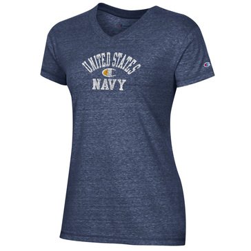 Champion Women's USN V-Neck Tee