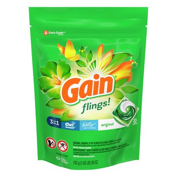 Gain Flings Original Laundry Detergent