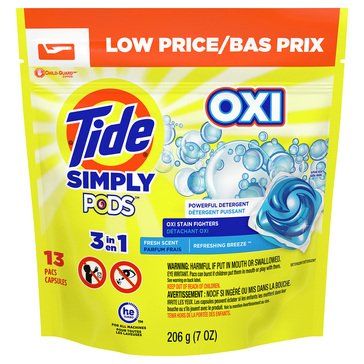 Tide Simply PODS Laundry Detergent Pacs, Refreshing Breeze