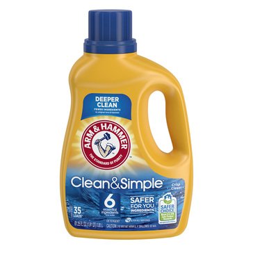 Arm & Hammer Clean And Simple Liquid Laundry Detergent