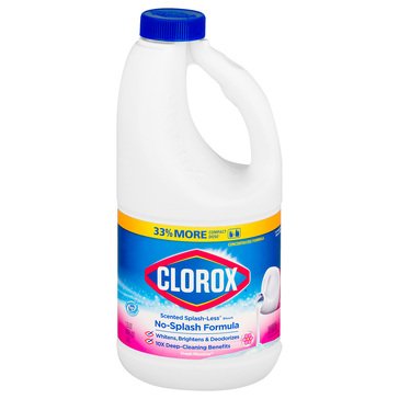 Clorox Splash Less Fresh Meadow Bleach Concentrate Liquid
