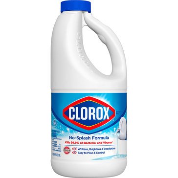 Clorox Splash Less Regular Bleach Concentrate Liquid