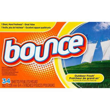 Bounce Dryer Sheets, Outdoor Fresh