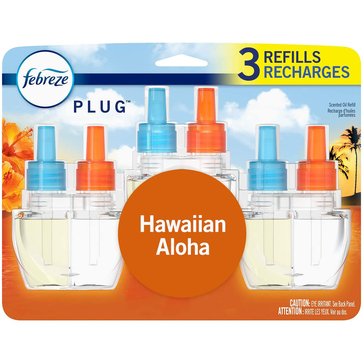 Febreze Plug Hawaiian Aloha Scented Oil Refill