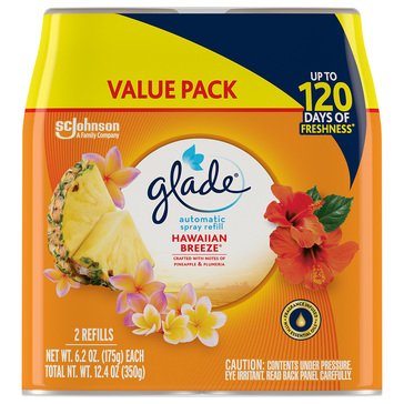 Glade Automatic Spray Refills, Hawaiian Breeze