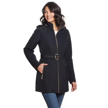 Gallery Women's 32 Quilt Belted with Hood