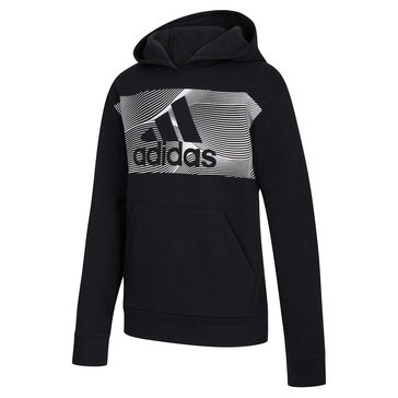 adidas Big Boys' Cotton Event21 Hooded Pullover