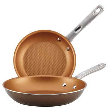 Ayesha Curry 2-Pack Non-Stick Skillets