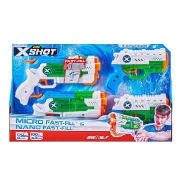 Zuru X-Shot Water Farfare Blaster Combo Pack Micro And 2 Nano