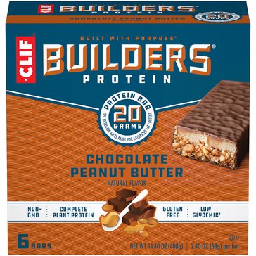 Clif Builders Protein Bar 6 Pack