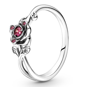 Pandora x Disney Beauty and the Beast Rose Ring