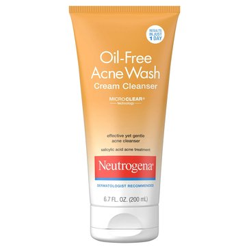 Neutrogena Oil-Free Acne Wash Cream Cleanser